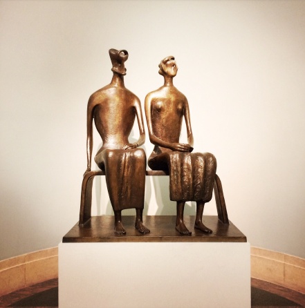 Henry Moore, 1898-1986. King and Queen, 1952-3.